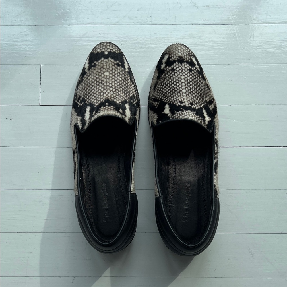 The Kooples Python Patterned Loafers - image 1